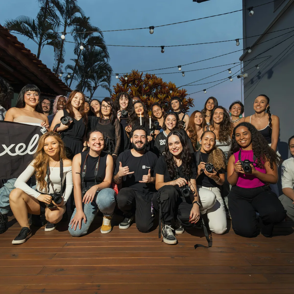 Modern coworking space with open desks and collaborative areas