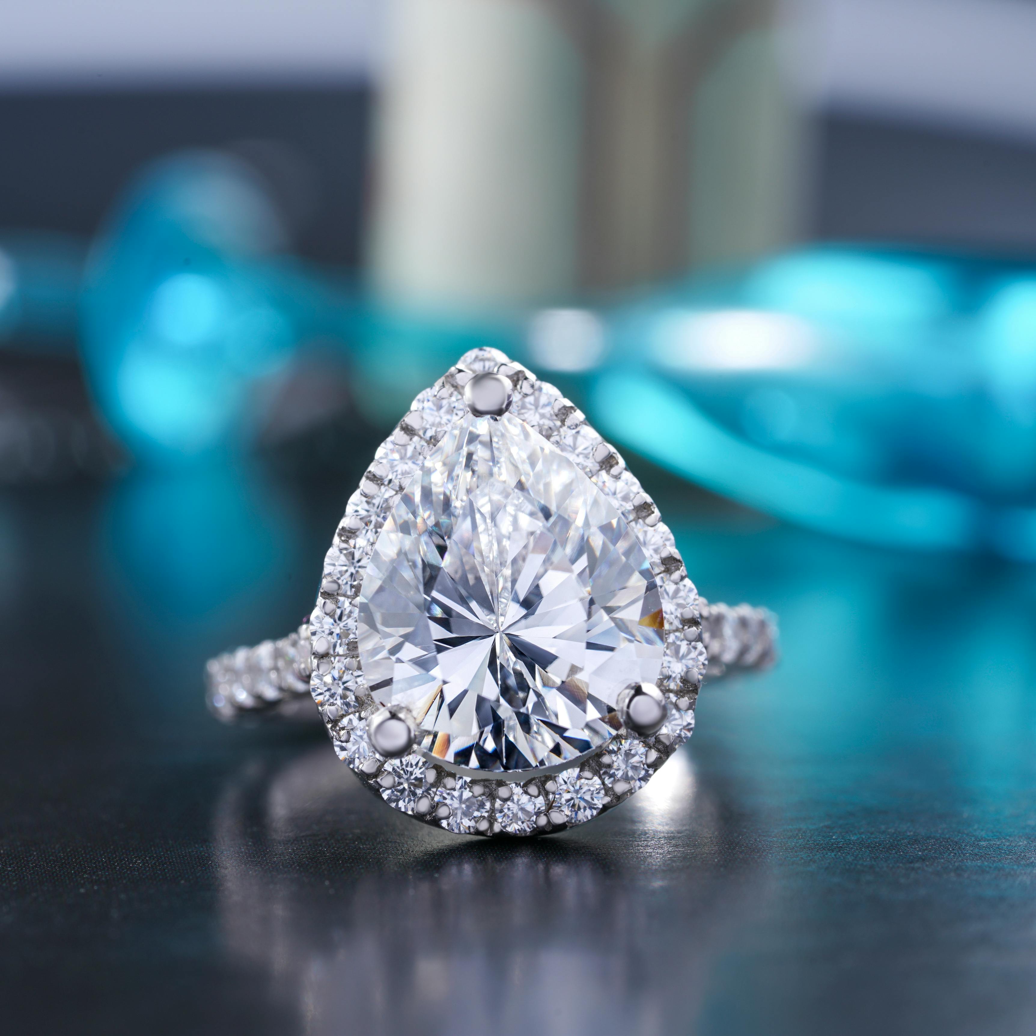 Vintage and modern jewelry pieces side by side