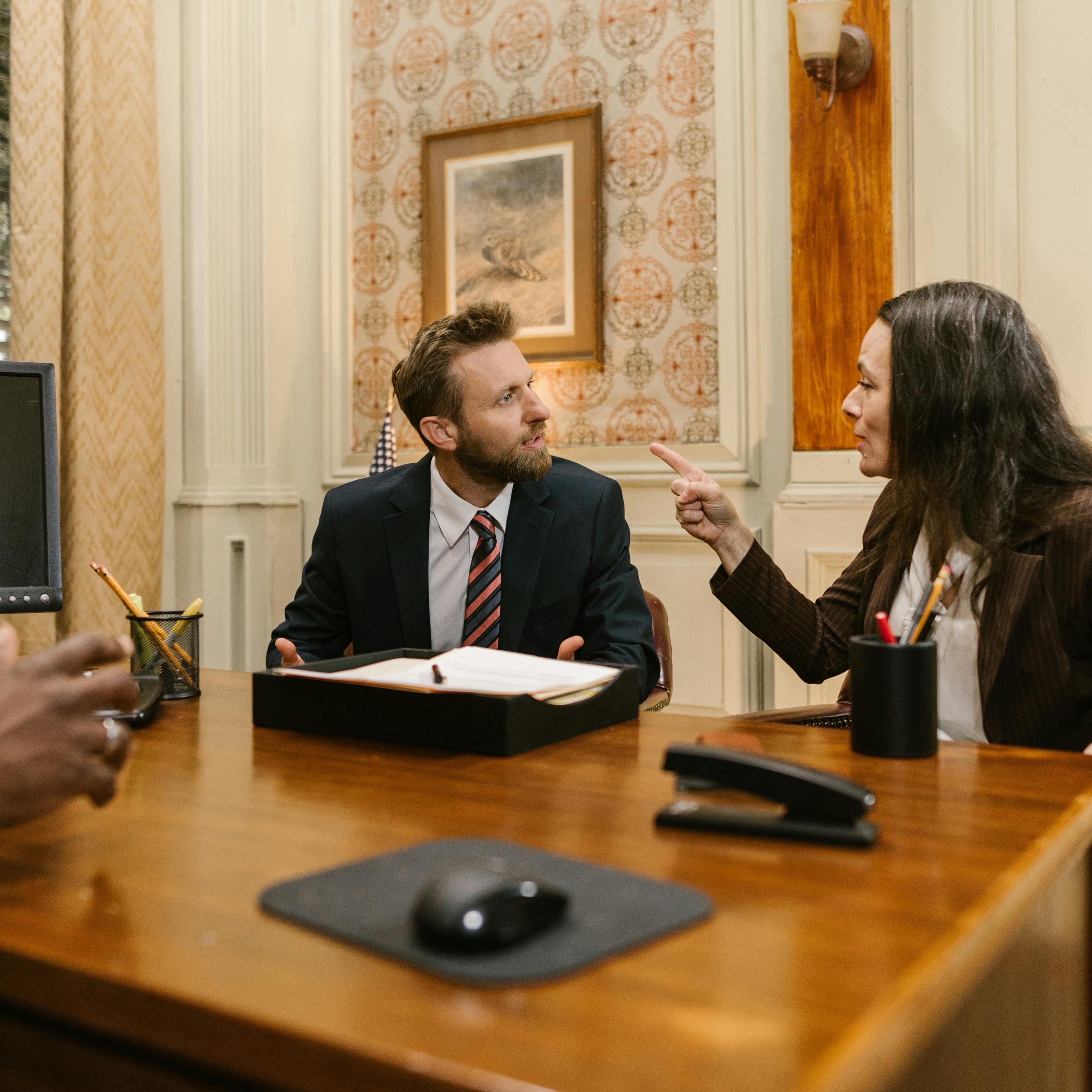 The Harmon & Pierce legal team in their Denver office