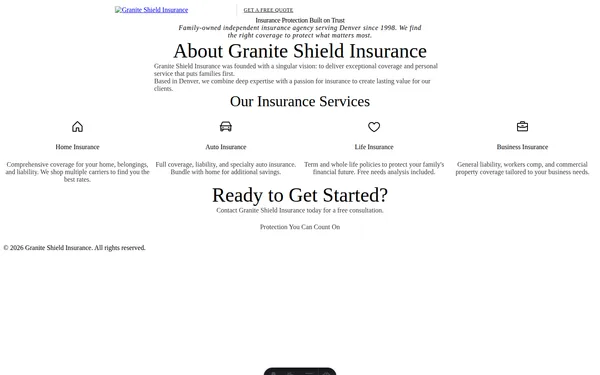 Insurance Shield template preview