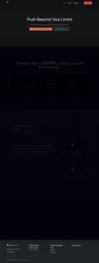 Personal Trainer Energy template preview